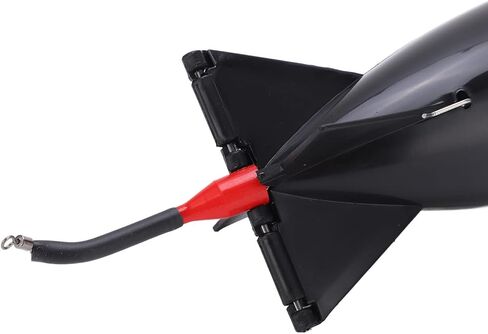 Large Size Carp Bait Holder, Bomb Fishing Floats, Portable Fishing Gear Feeding Device for Nesting, Black in Saudi Arabia