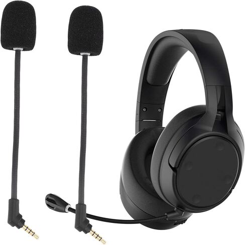 Mic microphone القابلة للفصل Yoidesu يناسب Hyper X Cloud Flight/Flight S ، إلغاء الضوضاء باستبدال MIC 3.5 مم in Kuwait