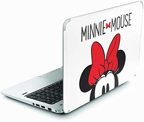 Skinit Decal Laptop Skin Compatible with Envy TouchSmart 15.6in - Officially Licensed Disney Minnie Mouse Design in Saudi Arabia