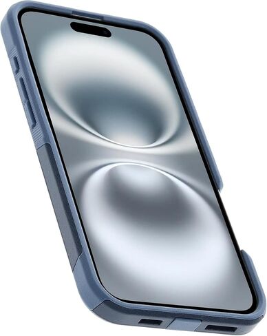 OtterBox iPhone 16 Phone Case Commuter Series – Slim, Rugged, Dual-Layer Protection, MagSafe Compatible, Shock-Absorbing, Drop Resistant – Black – Non-Retail Packaging in Kuwait