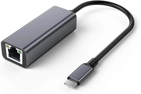 USB C إلى 2.5G محول Ethernet ، نوع USB C إلى محول شبكة Gigabit LAN متوافق مع Thunderbolt 3 4 ، لنظام التشغيل Mac و MacBook Air و MacBook Pro و LAPPHOP والكمبيوتر in Kuwait