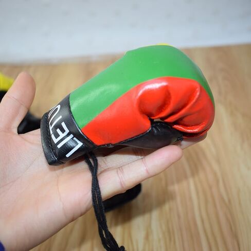 1 زوج من قفازات الملاكمة الصغيرة شنق قفازات ملاكمة صغيرة للسيارة مرآة مفتاحية زخرفة الزخرفة إكسسوارات للرجال والنساء in Kuwait