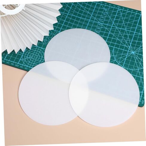 PRETYZOOM 6Pcs Round Lampshade Diffuser for Table Lamps and Pendants Light Filtering Drum Shades Versatile Installation for Spotlights and Ambient Lighting in Saudi Arabia