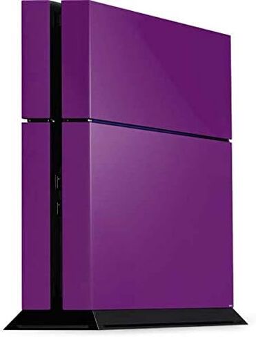 Skinit Decal Gaming Skin for PS4 Console - Originally Designed Purple Design in Saudi Arabia