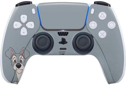 Skinit Skinit Gaming Gaming Skin متوافق مع وحدة التحكم PS5 - Disney Lady المرخص رسميًا وتصميم نمط Lady Tramp in Saudi Arabia