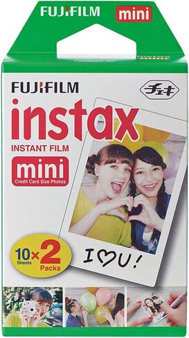 Fujifilm Instax Mini Twin Pack Picture Format Format Form ، مجموعة من 4 (80 طلقة) in Saudi Arabia