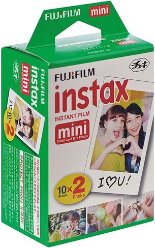 Fujifilm Instax Mini Twin Pack Picture Format Format Form ، مجموعة من 4 (80 طلقة) in Saudi Arabia