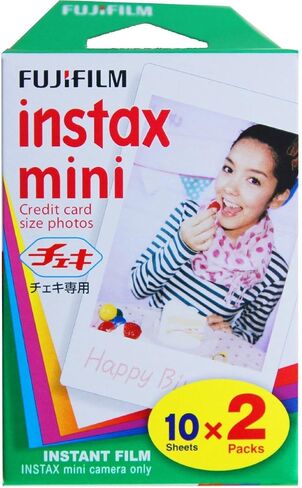 Fujifilm Instax Mini Twin Pack Picture Format Format Form ، مجموعة من 4 (80 طلقة) in Saudi Arabia