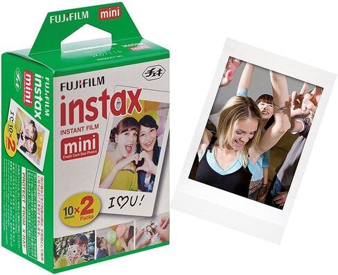 Fujifilm Instax Mini Twin Pack Picture Format Format Form ، مجموعة من 4 (80 طلقة) in Saudi Arabia