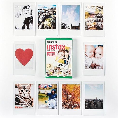 Fujifilm Instax Mini Twin Pack Picture Format Format Form ، مجموعة من 4 (80 طلقة) in Saudi Arabia