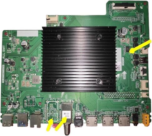 متوافق مع ， TD.NT72671.U781 Int671a LED TV Motherboard تم اختباره جيدًا (1 T No SD) in Kuwait