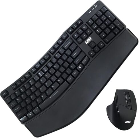 TechMagnet All in one Desktop Computer, Cheetah 4, Intel Core i3 4th Gen 2.9Ghz, 8GB DDR3, 240GB SSD, New 24 inch Curved Display, MTG Wireless Ergonomic Keyboard Mouse, WiFi, Windows 11 (Renewed) in Saudi Arabia