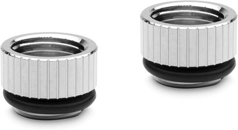 EKWB EK-Quantum Torque Micro Male to Female Extender Fitting, 7mm, Black, 2-Pack in Saudi Arabia