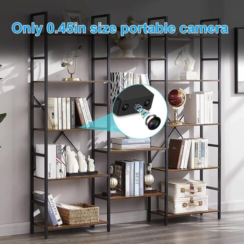Mini Wireless WiFi Security Camera ، 4K Nanny Cam مع رؤية ليلية ، عرض عن بُعد للأمان مع iOS ، Android Phone in Kuwait
