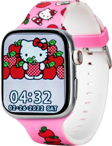 Hello Kitty Smart Watch for Girls by Accutime with Interactive Touchscreen, Bluetooth, Camera, Music, Fitness & Activity Tracking - Durable & Stylish (Model: HK4208) in Saudi Arabia