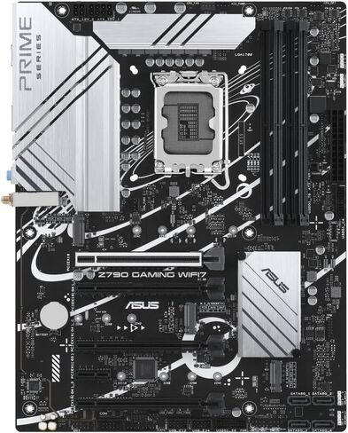 ASUS Z790 Gaming WIFI7 LGA 1700 ATX Motherboard with PCIe 5.0, 3X M.2 Slots, 14+1 DrMOS, DDR5, Realtek 1Gb LAN, HDMI TM, USB 3.2 Gen 2x2 Type-C, Front USB 3.2 Gen 1 Type-C, Thunderbolt USB4 (Renewed) in Saudi Arabia