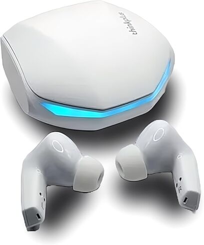 Lenovo GM2 Pro TWS bluetooth V5.3 Gaming Headset HiFi Surround Dual Mode Support ENC HD Cancel Call Headphones - White in Saudi Arabia