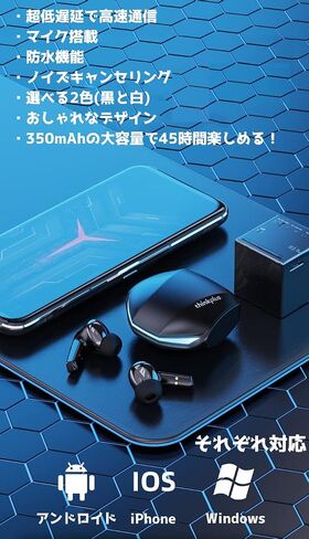 Lenovo GM2 Pro TWS bluetooth V5.3 Gaming Headset HiFi Surround Dual Mode Support ENC HD Cancel Call Headphones - White in Saudi Arabia