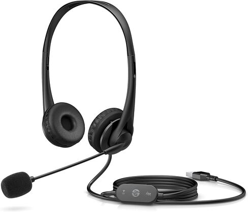 HP Hewlett Packard 428H5AAABL Stereo USB-a Headset G2 in Saudi Arabia