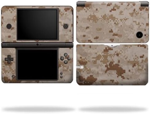 الجلد Mayyskins متوافق مع Nintendo DSI XL Wrap Skins Skins Desert Camo in Kuwait