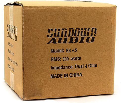 Sundown Audio E-8 V.5 D4 8 "300W RMS DUAL 4-OHM E-V.5 Series Series in Kuwait