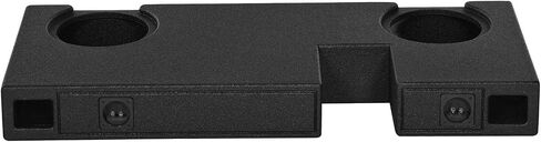 Rockville Rec71 Subwoofer Supwosure Dual 10 بوصة ، تصميم Turbo Bass ، بناء MDF متين ، غرف منفصلة ، لعام 2007-2017 Toyota Tundra Double Cab in Saudi Arabia