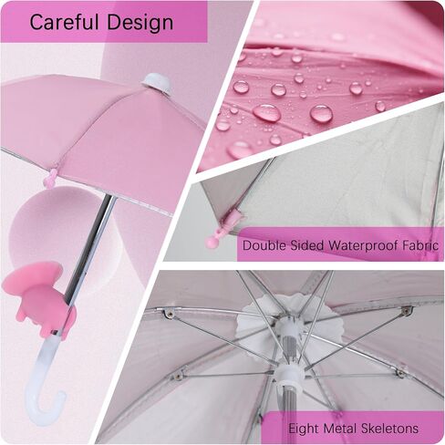Cell Phone Umbrella for Sun Shade, Universal Adjustable Stand With Cute Piggy Suction Cup, Outdoor Anti-reflective Glare Blocking Cell Phone Sun Visor in Kuwait