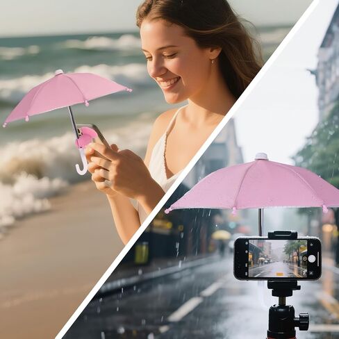 Cell Phone Umbrella for Sun Shade, Universal Adjustable Stand With Cute Piggy Suction Cup, Outdoor Anti-reflective Glare Blocking Cell Phone Sun Visor in Kuwait