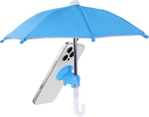 Cell Phone Umbrella for Sun Shade, Universal Adjustable Stand With Cute Piggy Suction Cup, Outdoor Anti-reflective Glare Blocking Cell Phone Sun Visor in Kuwait