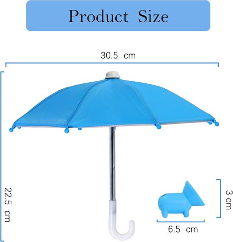 Cell Phone Umbrella for Sun Shade, Universal Adjustable Stand With Cute Piggy Suction Cup, Outdoor Anti-reflective Glare Blocking Cell Phone Sun Visor in Kuwait