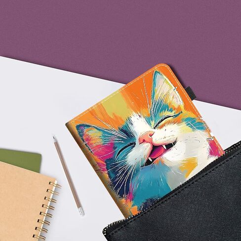 Case for Kindle Paperwhite 12th Gen 2024 (7") & Kindle Colorsoft Signature Edition, PU Leather Cover with Auto Sleep Wake for Kindle Paperwhite Signature 2024 Released, Halloween Castle Ghost in Saudi Arabia