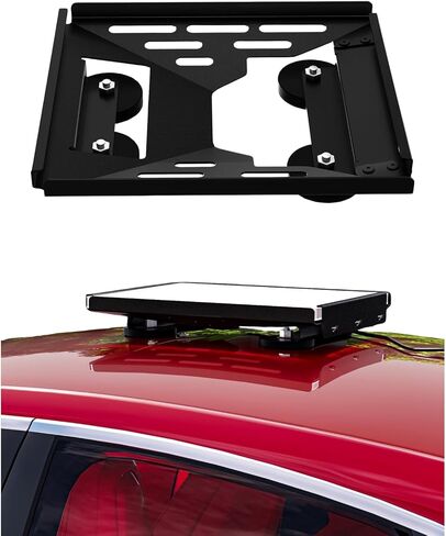 Magnetic Suction Cup Vehicle Mount for Starlink Mini – Heavy-Duty Black Roof Mount Kit with Secure Grip for Cars, RVs, Vans, Campers, and Boats in Saudi Arabia