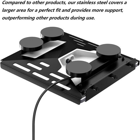 Magnetic Suction Cup Vehicle Mount for Starlink Mini – Heavy-Duty Black Roof Mount Kit with Secure Grip for Cars, RVs, Vans, Campers, and Boats in Saudi Arabia