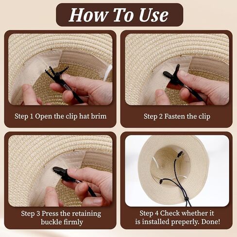 5pcs Hat Straps for Wind,Adjustable Hat Strap, Removable Thin Chin Straps for Hats Clips Reusable, for Outdoor Hats,Golf, Fishing, Boating, 5 Colors in Saudi Arabia