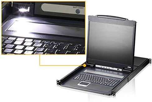 ATEN CL1308N 8-Port USB PS/2 KVM Switch with 19" LCD and Cascade Expansion in Saudi Arabia
