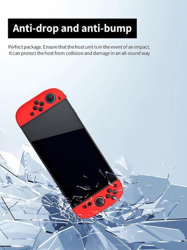 Silicone Case for Nintendo Switch 2 Handheld Controller,Full Body Soft Silicone Handheld Game Console Drop-Proof Protector Case with Shockproof,Non-Slip,Anti-Collision,White in Saudi Arabia