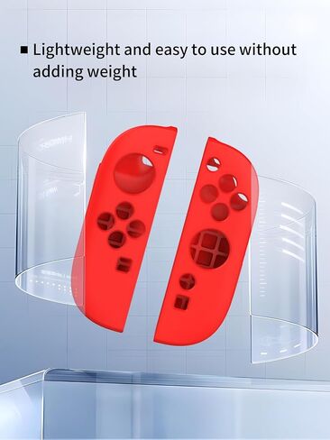 Silicone Case for Nintendo Switch 2 Handheld Controller,Full Body Soft Silicone Handheld Game Console Drop-Proof Protector Case with Shockproof,Non-Slip,Anti-Collision,White in Saudi Arabia