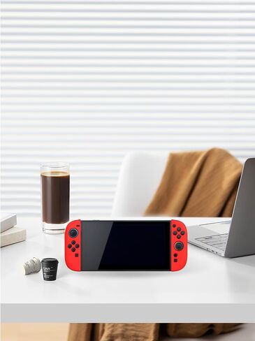 Silicone Case for Nintendo Switch 2 Handheld Controller,Full Body Soft Silicone Handheld Game Console Drop-Proof Protector Case with Shockproof,Non-Slip,Anti-Collision,White in Saudi Arabia