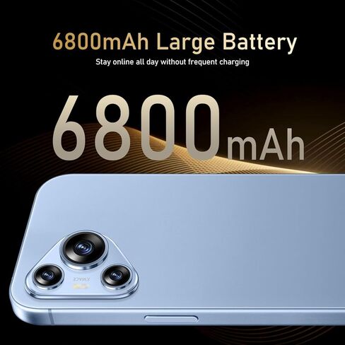 A16 PX غير مؤمن بـ 8-Core Android 13 Phone 8GB+256GB غير مؤمن Android Phone 108MP+48MP بكاميرا بكاميرا 6800MAH بطارية 7INCH HD LCD SCREEN in Saudi Arabia