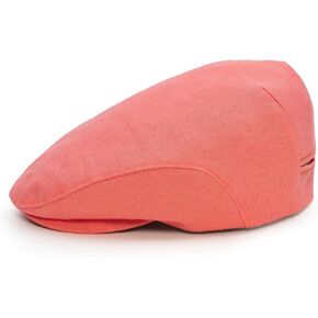 Sterkowski Derby Flat Cap for Men and Women | 100% Linen Newsboy Cap | Airy Summer Classic Ivy Cap in Saudi Arabia