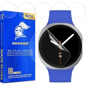 ArmorSuit 6 Pack for Samsung Galaxy Watch 9 / Watch 8 (44mm) Matte Screen Protector Anti-Glare MilitaryShield TPU Film - Made in USA in Saudi Arabia