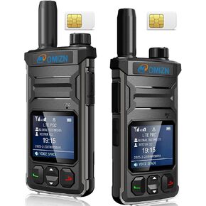 T6 Ultra-Slim Global Walkie Talkie Unlimited Range Over 4G LTE, AES-256 Encrypted PoC Two Way Radio for Security, Family, Outdoor, Business in Kuwait