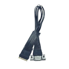 to 4i SFF8611 Extension Cable Silver Plating Wire for Desktop and Notebook Conversion with Optional Length in Kuwait