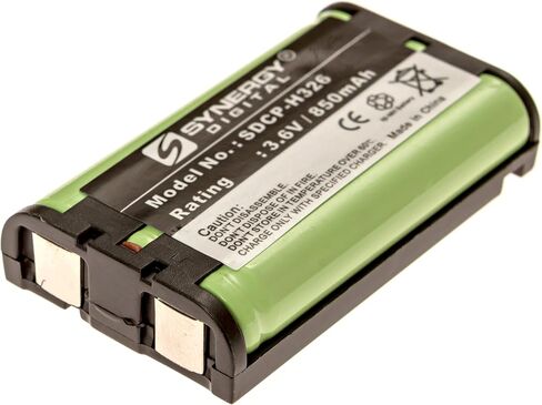 Synergy Digital Cordless Phone Battery, Compatible with Rayovac RAY193 Cordless Phone Includes: 2 x SDCP-H326 Batteries in Saudi Arabia