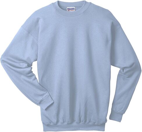 Hanes Men's Ultimate Cotton Heavyweight, Light Blue, Small in Saudi Arabia
