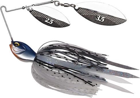 Spinnerbaits سحر الصيد ، سحر صيد الجهير الطعوم الدوار الطعوم الطنانة ، المعادن الصلبة إغراء توبووتر سوبايت للرقم السلمون سمك السلمون باس المياه المالحة المياه المالحة in Kuwait