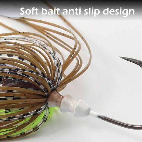 Spinnerbaits سحر الصيد ، سحر صيد الجهير الطعوم الدوار الطعوم الطنانة ، المعادن الصلبة إغراء توبووتر سوبايت للرقم السلمون سمك السلمون باس المياه المالحة المياه المالحة in Kuwait