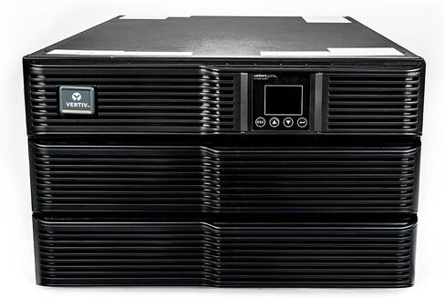 Liebert GXT4 UPS w/بطاقة الشبكة - 6000VA/4800W 208V/120V ، على الإنترنت حوامل التحويل المزدوجة/تبرز ، مزود طاقة غير متقطع ، موجة الجيب ، AVR ، النسخ الاحتياطي للبطارية (GXT4-6000RT208) in Kuwait