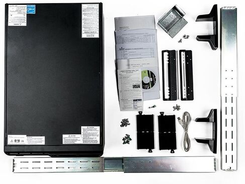 Liebert GXT4 UPS w/بطاقة الشبكة - 6000VA/4800W 208V/120V ، على الإنترنت حوامل التحويل المزدوجة/تبرز ، مزود طاقة غير متقطع ، موجة الجيب ، AVR ، النسخ الاحتياطي للبطارية (GXT4-6000RT208) in Kuwait