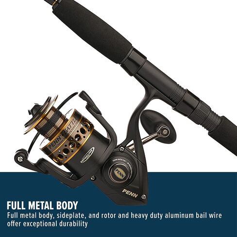 Penn Battle Spinning Reel and Fishing Rod Combo in Kuwait